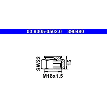 Konektor, test připojení, , ATE, 03.9305-0502.0