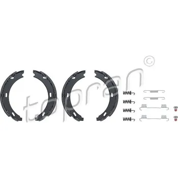 Brzdová čelist Sada brzdových čelistí, parkovací brzda, , 2034200120, 4144200320, A2034200120, A4144200320, TOPRAN, 401 025