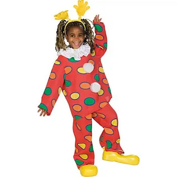 Karnevalový kostým Rubies Německo Klaun dvoudílný žlutý 116 varianta: výška 116 cm