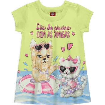 Dívčí šaty Dívčí šaty BEE LOOP AMIGOS zelené Velikost: 98