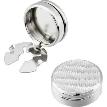 Manžetový knoflíček Amparo Miranda® Ozdoba na knoflíčky košile Rallas 24076 Silver