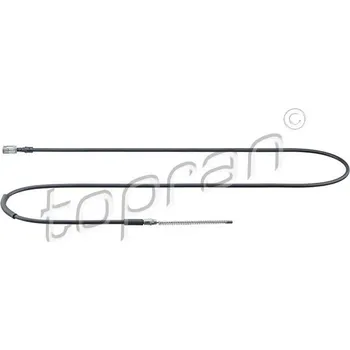 Brzdový systém Tažné lanko, parkovací brzda, , 4745F3, TOPRAN, 721 640