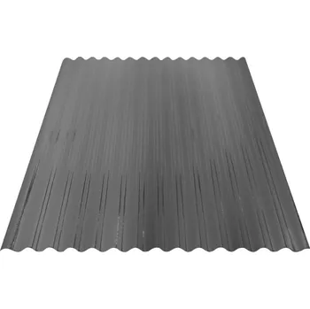 Stavební materiál Vlnitý plech BRAVO S18 - 883x2000 mm, Zinek