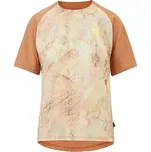 triko PICTURE Ice Flow print S/S GEOLOGY CREAM velikost oblečení S