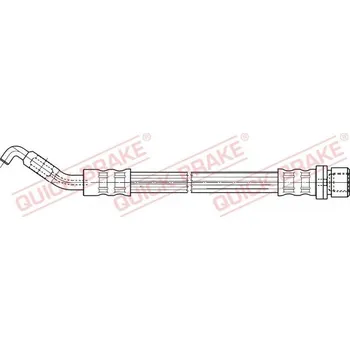 Brzdová hadice Brzdová hadice Quick Brake 50.056