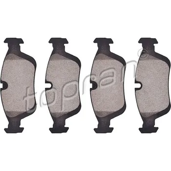 Brzdová destička Sada brzdových destiček, kotoučová brzda, , 34111164500, 34116752482, 34116761242, 34116761244, TOPRAN, 500 378