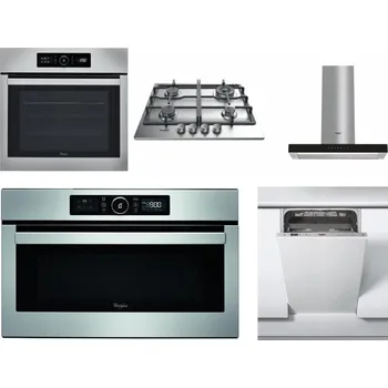 Set domácích spotřebičů WHIRLPOOL ABSOLUTE AKZ9 6230 IX + WHIRLPOOL TKRL 661 IX EU + WHIRLPOOL WHBS 62F LT K + WHIRLPOOL ABSOLUTE AMW 730 IX + WHIRLPOOL WSIC 3M27 C