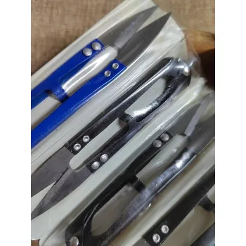 Krejčovské nůžky Nůžky cvakačky délka 10,6 cm černá