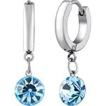 Náušnice Maddy z chirurgické oceli visací s Brilliance Zirconia KMM25944