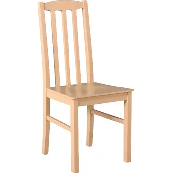 Jídelní židle Židle Alex 12 - Dřevo Moření židle:: Černá, Moření sedáku:: Bílá