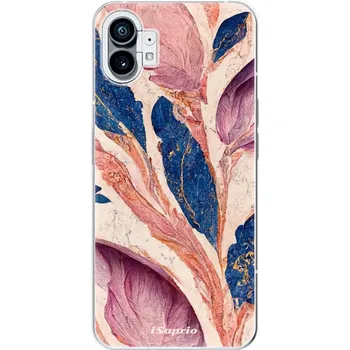 Pouzdro na mobilní telefon Odolné silikonové pouzdro iSaprio - Purple Leaves - Nothing Phone (1)