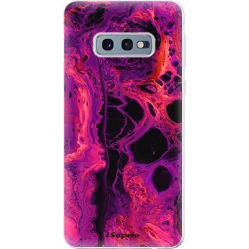 Pouzdro na mobilní telefon Odolné silikonové pouzdro iSaprio - Abstract Dark 01 - Samsung Galaxy S10e