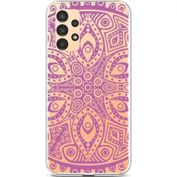 Pouzdro na mobilní telefon Kryt Samsung A13 silikon Violet Mandala (obal neboli pouzdro na Samsung A13)