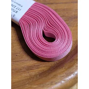 Stuha Taftová stuha 10 mm 10 m starorůžová