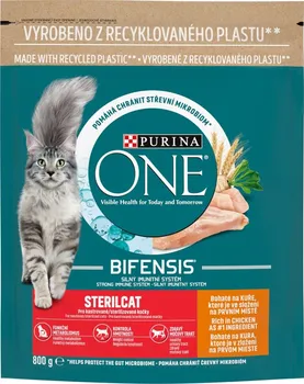 Krmivo pro kočku Purina One Sterilcat Adult kuřecí/pšenice 800 g