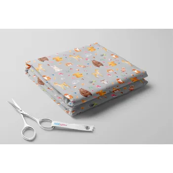 Fleece antipilling, Zvířátka a lesní plody vel.: -9