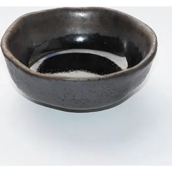 Vonná tyčinka Keramická miska na kužílky hnědo-černá