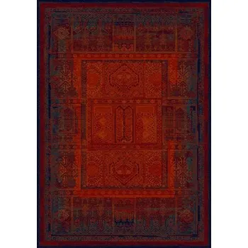 Koberec Kusový koberec vlněný Dywilan Superior Nakbar Rubin červený Rozměr: 200x300 cm