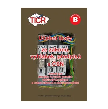 Učební texty ze zákonů vyhlášek předpisů a ČSN pro zkoušky revizních techniků el zařízení 7 vyd - Vozobule Josef