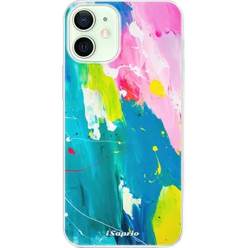 Telefonní příslušenství Odolné silikonové pouzdro iSaprio - Abstract Paint 04 - iPhone 12 mini