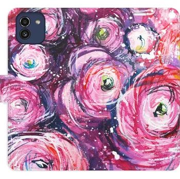 Pouzdro na mobilní telefon Flipové pouzdro iSaprio - Retro Paint 02 - Samsung Galaxy A03