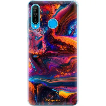 Pouzdro na mobilní telefon Odolné silikonové pouzdro iSaprio - Abstract Paint 02 - Huawei P30 Lite