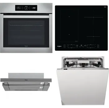 Set domácích spotřebičů WHIRLPOOL ABSOLUTE AKZ9 6230 IX + WHIRLPOOL WL B8160 NE + WHIRLPOOL AKR 749/1 IX + WHIRLPOOL WIO 3O540 PELG