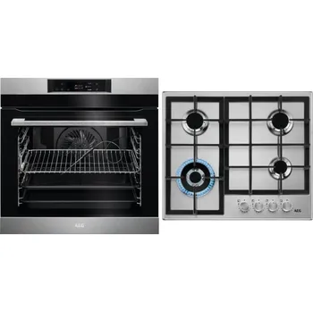 Set domácích spotřebičů AEG BPK742380M + AEG Mastery StepPower HGB64420SM