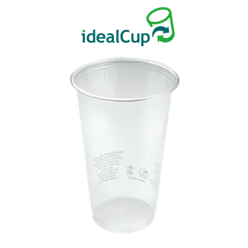 Jednorázové nádobí EcoPack Kelímek EKO rPET 0,5 l nápojový O95 mm idealCup bal/50 ks Balení: 50