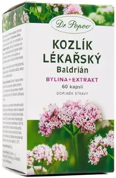 Přírodní produkt Dr. Popov Kozlík lékařský 60 cps.