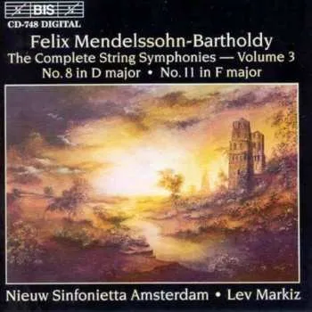 Zahraniční hudba CD Felix Mendelssohn-Bartholdy: Streichersymphonien Nr.8 & 11 2003