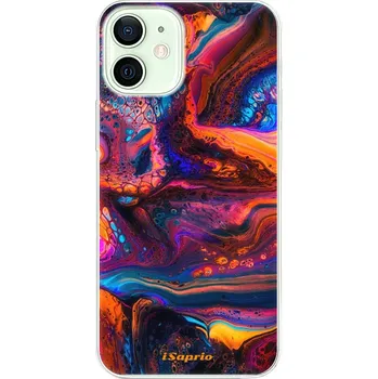 Pouzdro na mobilní telefon Odolné silikonové pouzdro iSaprio - Abstract Paint 02 - iPhone 12 mini