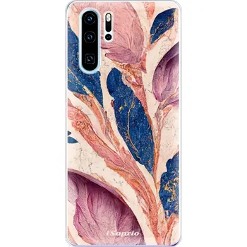 Pouzdro na mobilní telefon Odolné silikonové pouzdro iSaprio - Purple Leaves - Huawei P30 Pro