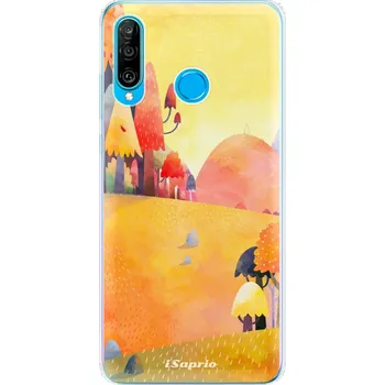 Pouzdro na mobilní telefon Odolné silikonové pouzdro iSaprio - Fall Forest - Huawei P30 Lite