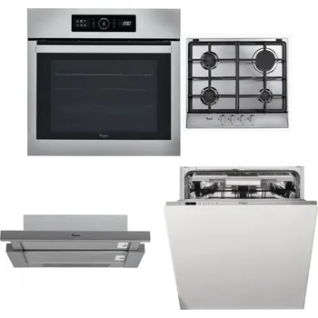 Set domácích spotřebičů WHIRLPOOL ABSOLUTE AKZ9 6230 IX + WHIRLPOOL AKR 351/IX + WHIRLPOOL AKR 749/1 IX + WHIRLPOOL WIO 3O540 PELG