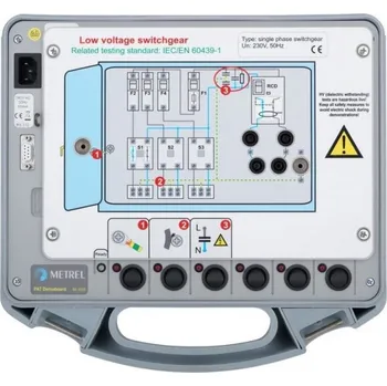 Revizní přístroj Metrel MI 3300 - Demonstrační panel