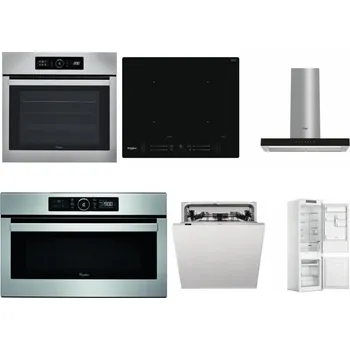 Set domácích spotřebičů WHIRLPOOL ABSOLUTE AKZ9 6230 IX + WHIRLPOOL WL S7260 NE + WHIRLPOOL WHBS 62F LT K + WHIRLPOOL ABSOLUTE AMW 730 IX + WHIRLPOOL WIC 3C33 PFE + WHIRLPOOL WHC18 T311