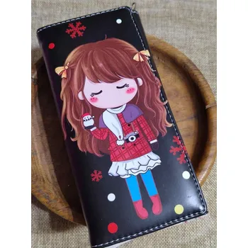 Peněženka Dámská peněženka s dívenkou