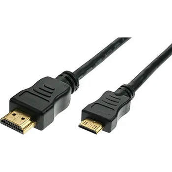 Video kabel InLine High Speed HDMI kabel HDMI M - miniHDMI M, 5m, zlacené konektory (17455P) - 11.42.5855