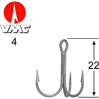 Rybářský háček TROJHÁČEK VMC 9650PS VEL.4-5KS