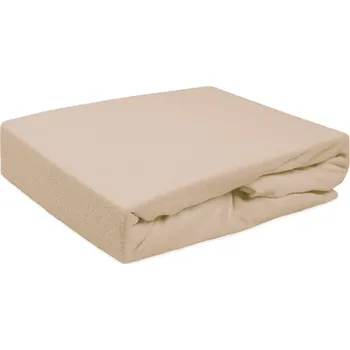 Prostěradlo FROTÉ PROSTĚRADLO 018 200X220 CM BÉŽOVÁ