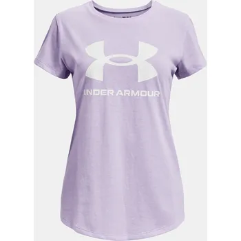 Pánské tričko Under Armour Tričko UA SPORTSTYLE LOGO SS-PPL - Holky Under Armour fialová 2154776