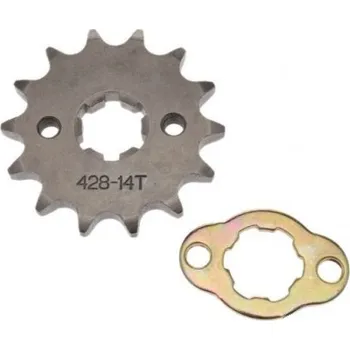 Řetězová sada pro motocykl řetězové kolečko 14z 428 s pojistkou YAMAHA