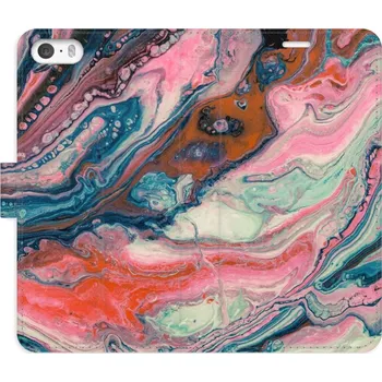 Pouzdro na mobilní telefon Flipové pouzdro iSaprio - Retro Paint - iPhone 5/5S/SE