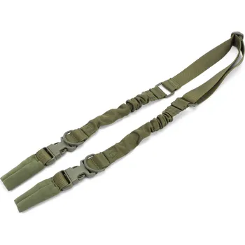 Sportovní střelba Imperator Tactical Dvoubodový pružný popruh s odepínáním - olivový