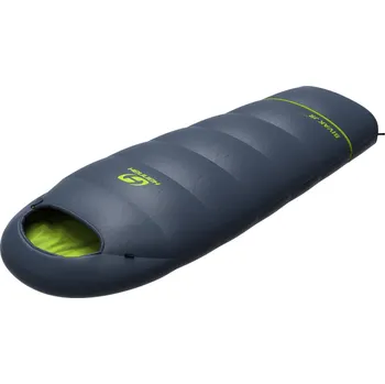 Spacák Hannah Camping Bivak JR 200 levý Midnight Navy/Lime Green, 165 cm