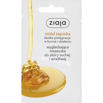 Pleťový krém Ziaja Maska medová tapioková vyhlazující 7ml
