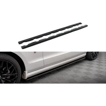 Auto-moto Prahové lišty Ford Mustang Mk5 Facelift černý lesklý plast