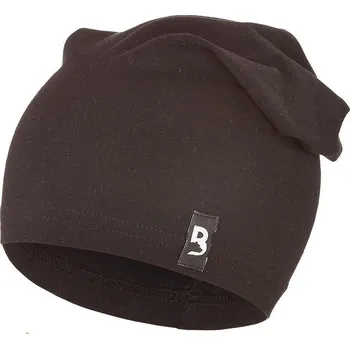 Kojenecká čepice Little Angel Čepice tenká spadlá Baridi Outlast® Černá Vel. 5 (49 - 53 cm)