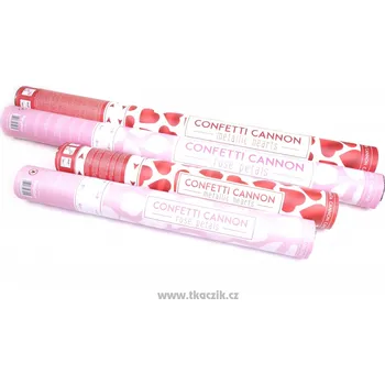 Podvazkový pás Vystřelovací konfety 60cm